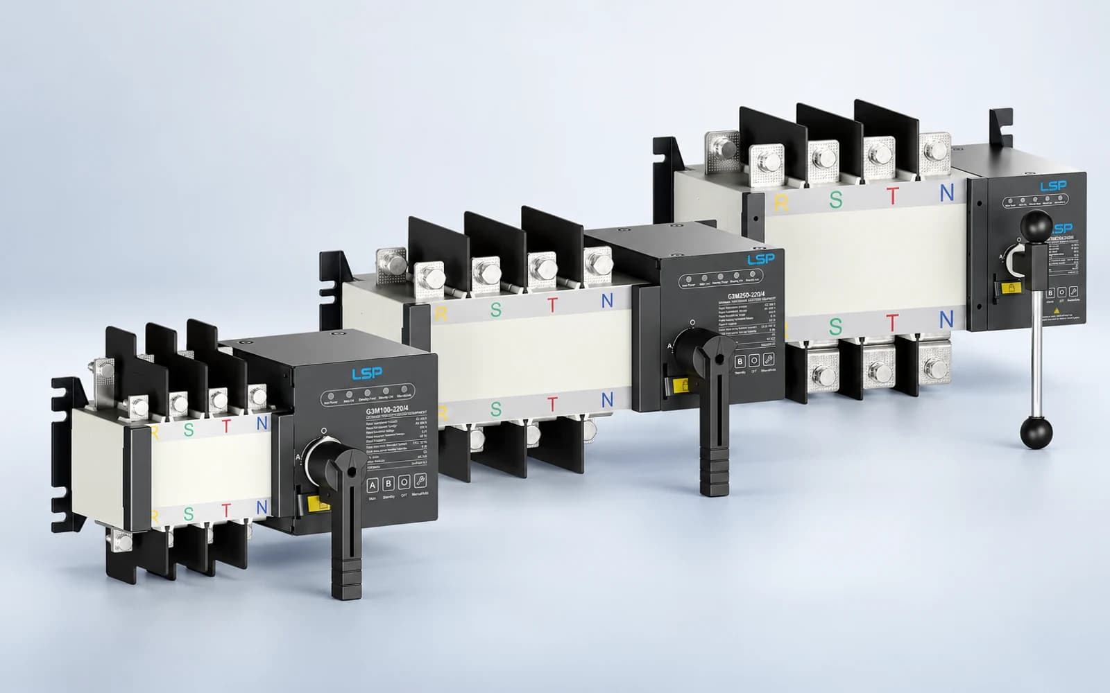 LSP G3M industrial automatic transfer switch series