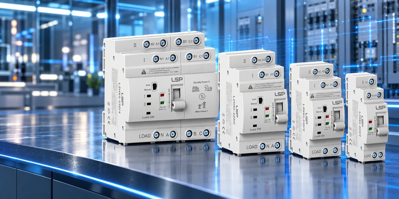L2H Series automatic transfer switches
