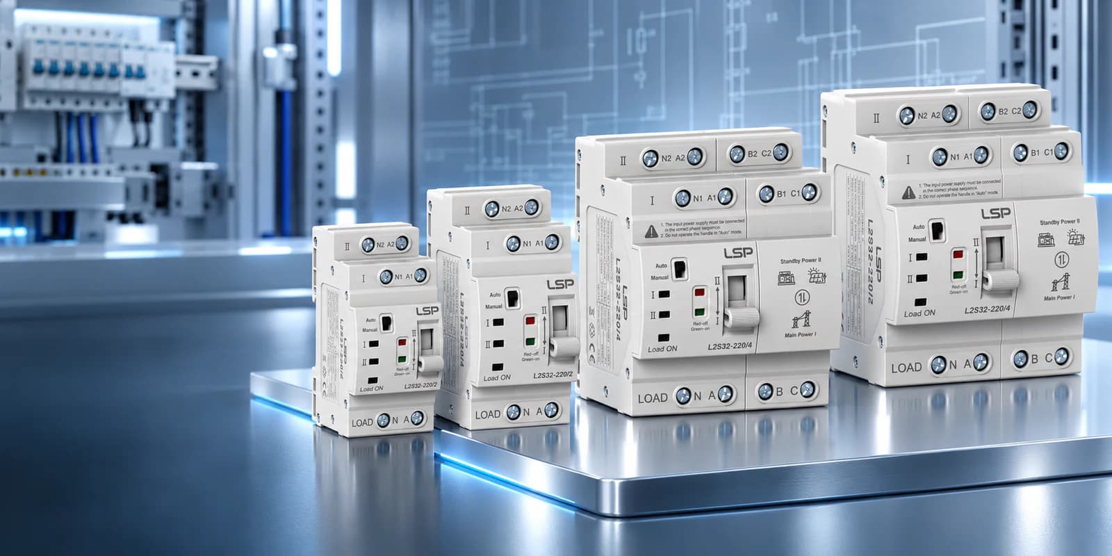 L2S Series automatic transfer switches