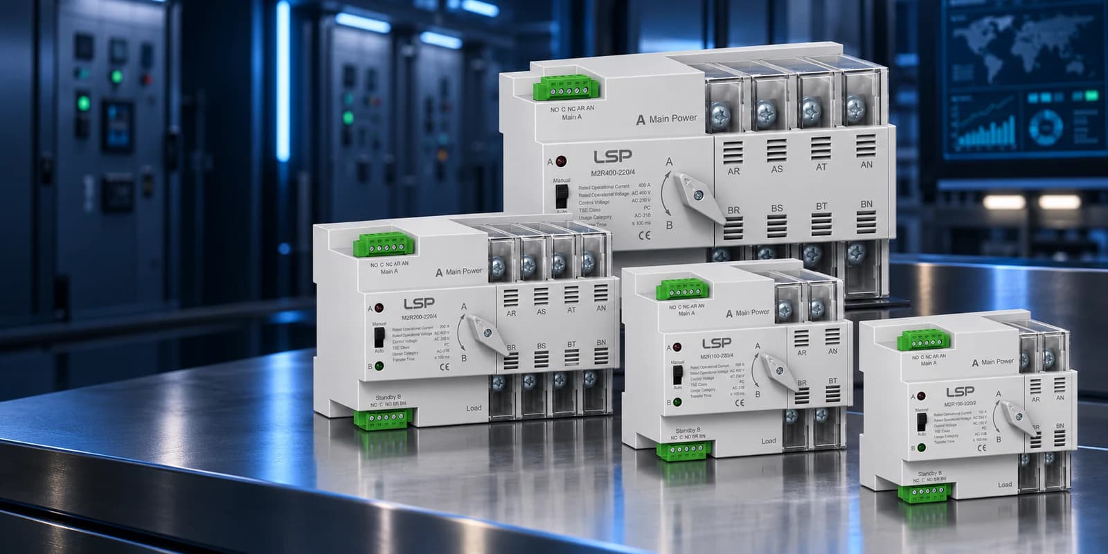 M2R Series automatic transfer switches