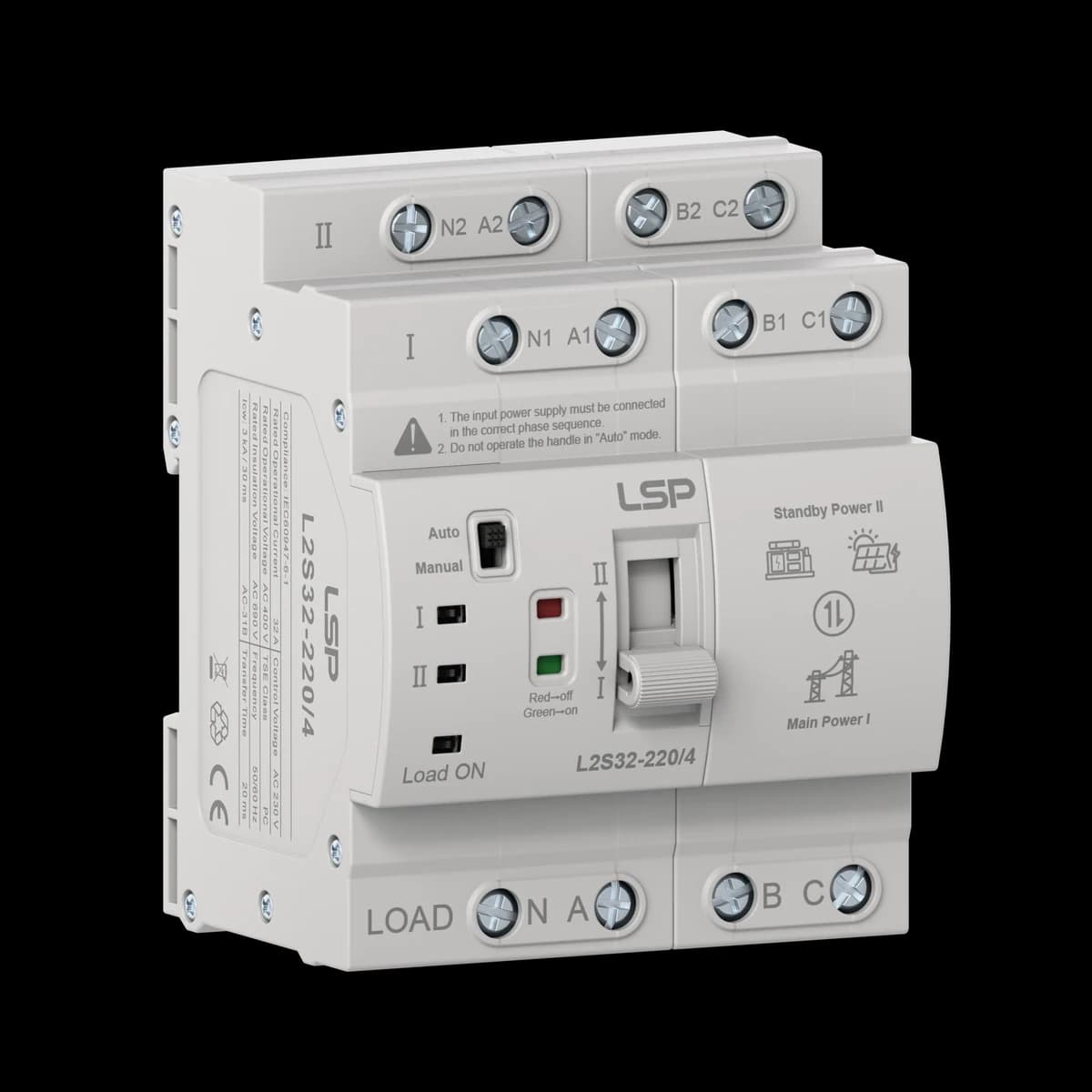 L2S Series front controls